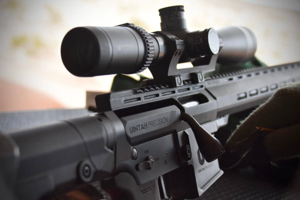 Uintah Precision's Modern Sporting Muzzleloader is an AR15 -- Shot Show 2023