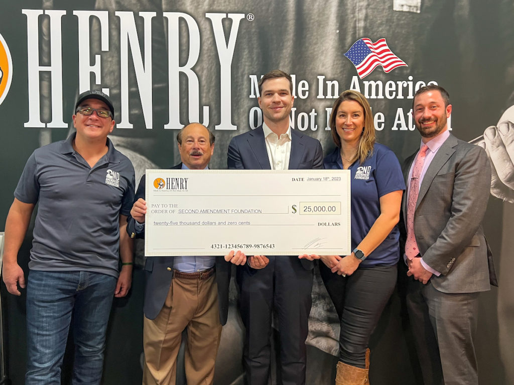 Henry Repeating Arms Donates ,000 to Leading Gun Rights Organizations