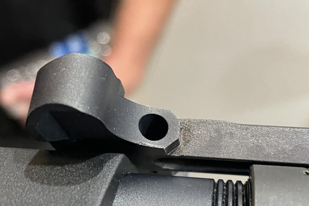 VTLOR Weapon Systems' Gas-Busting Charging Handle -- SHOT Show 2023