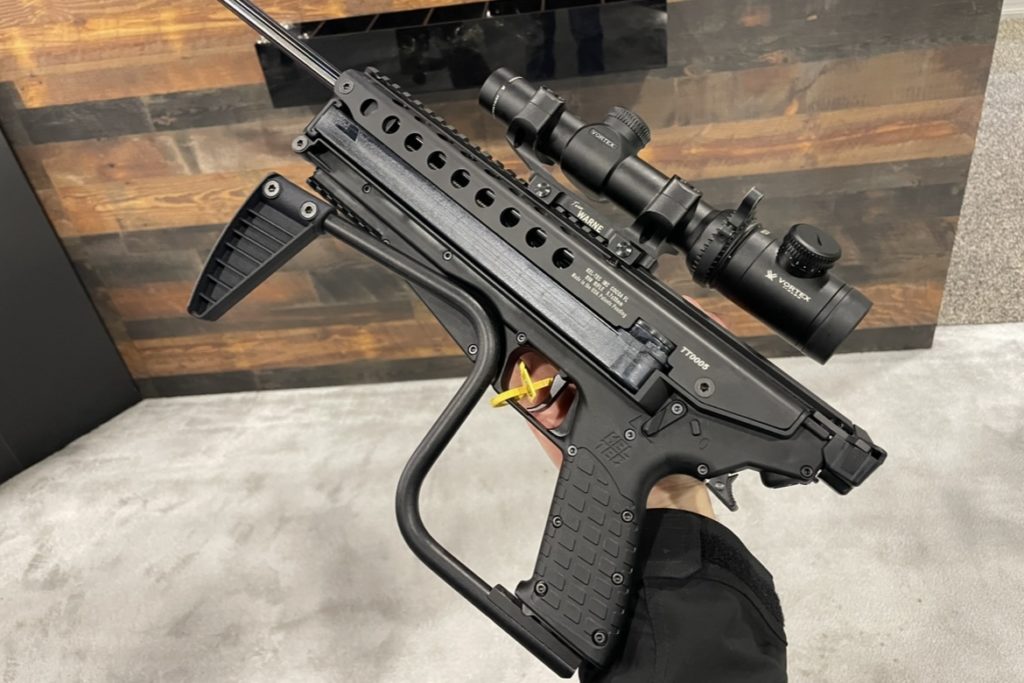 The Brand New KelTec R50 5.7 Carbine and KSG410 Shotgun -- SHOT Show 2023