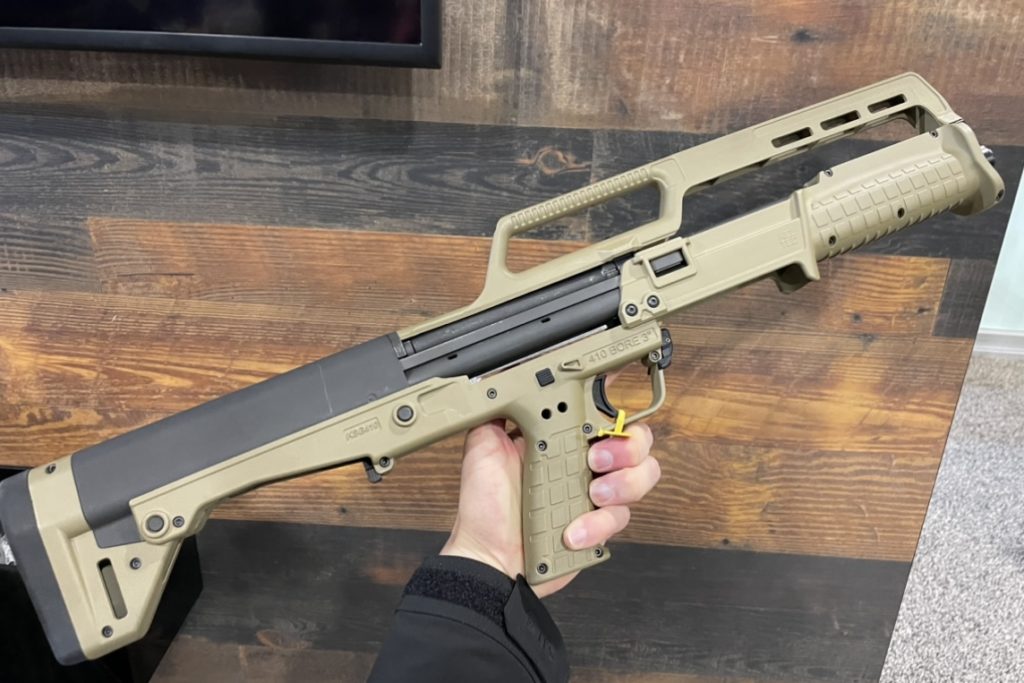 The Brand New KelTec R50 5.7 Carbine and KSG410 Shotgun -- SHOT Show 2023