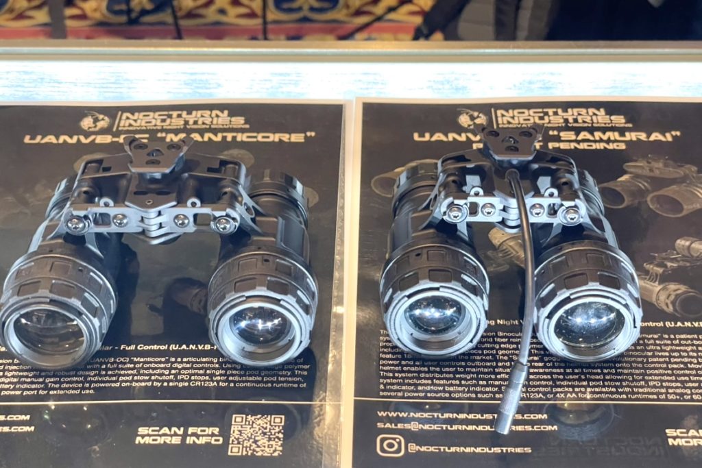 Nocturn Industries Unveils Night Vision Quads and More! -- SHOT Show 2023