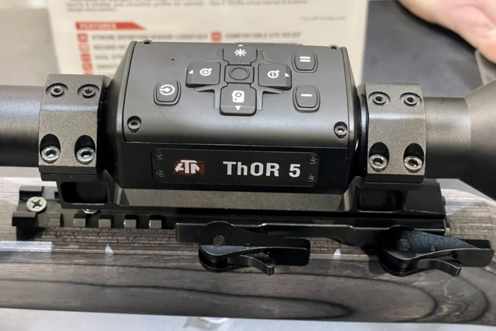 Wowsers!!!  ATN's 1280 ThOR 5 XD Thermal Rifle Scope -- SHOT Show 2023