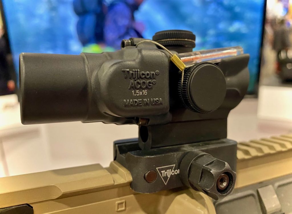 Trijicon Compact ACOG is Now Shipping with Q-LOC Mount -- SHOT Show 2023