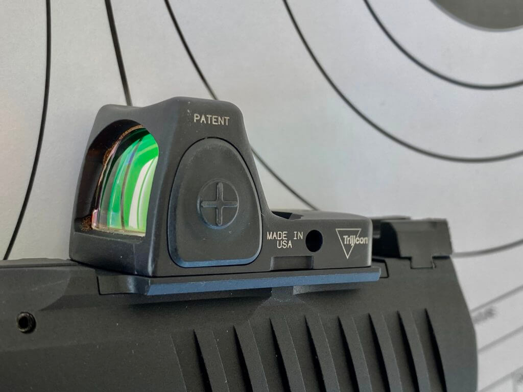 Walther WMP with Trijicon RMR mounted