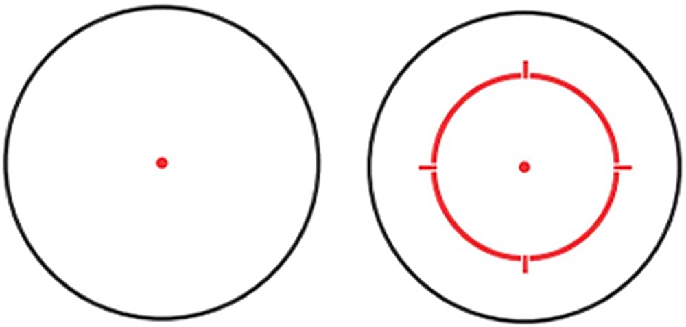 Sig Sauer Romeo 5 reticle with XDR donut of death optic