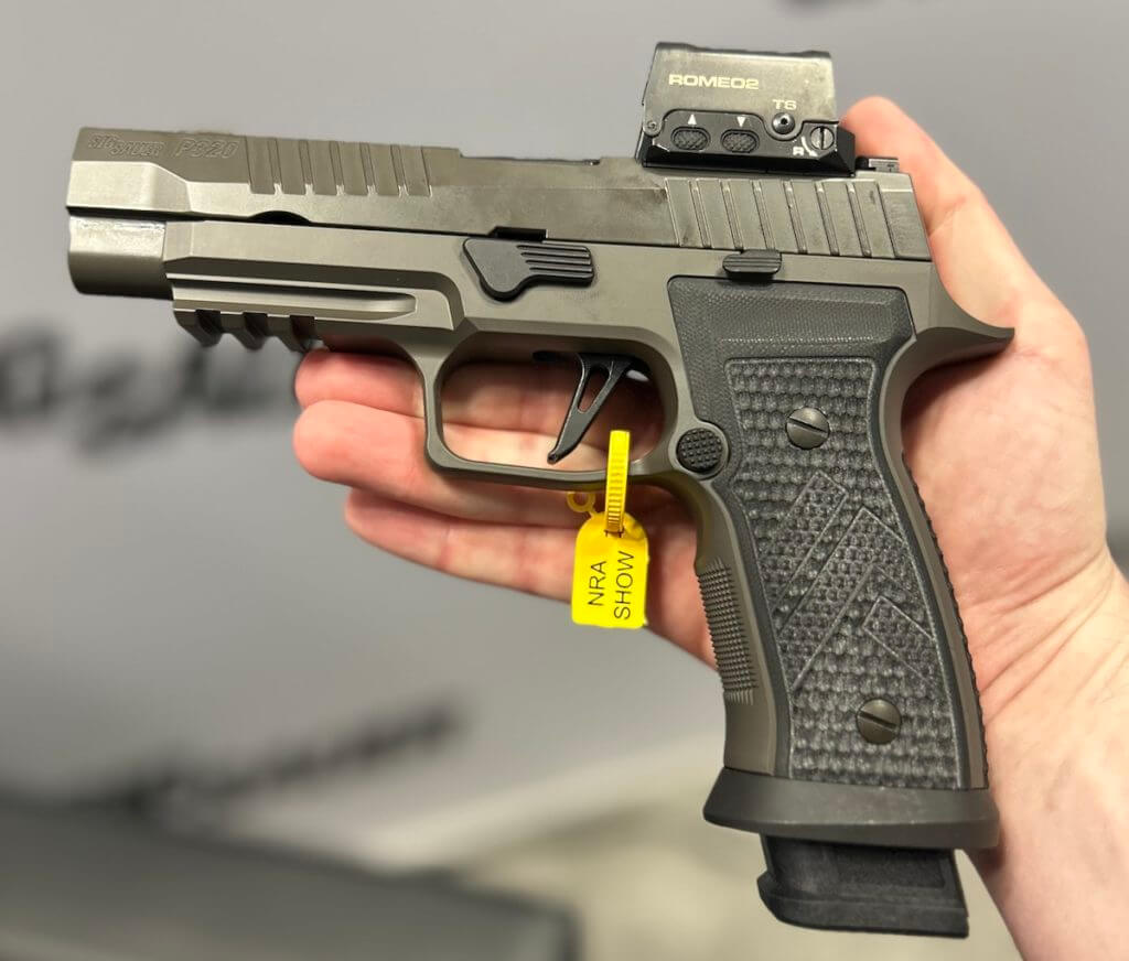 SIG Expands LEGION Series with P320AXG LEGION NRA 2023