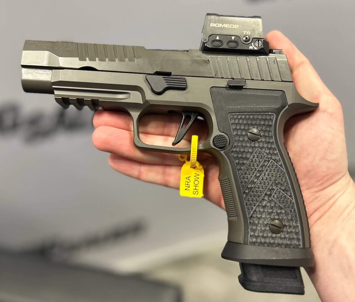 Sig Expands Legion Series With P320 Axg Legion — Nra 2023 American