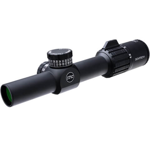 The S-TAC 1-4.5x24 SR1 riflescope.