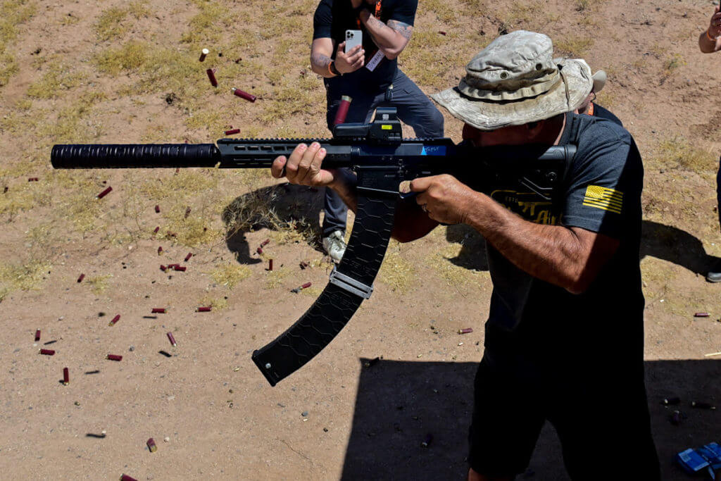 Full Auto Genesis Arms Gen12 at CANCON.