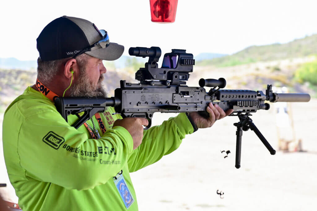 M240 LMG at CANCON.