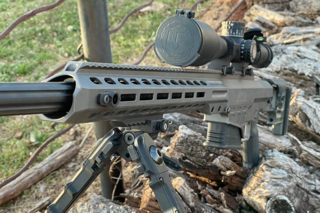 The MLOK Monolithic Barrett MRAD upper receiver