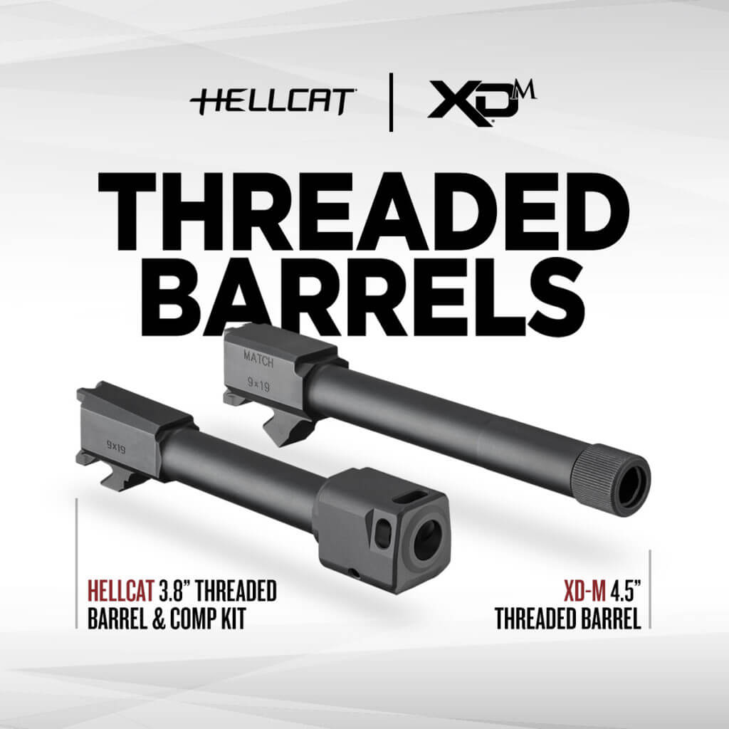 Springfield announces new threaded barrels.