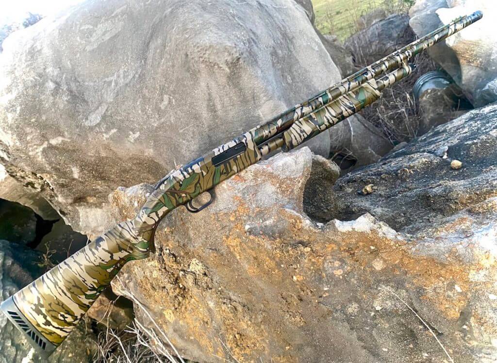 Mossy Oak – Greenleaf camo works well in a variety of backgrounds