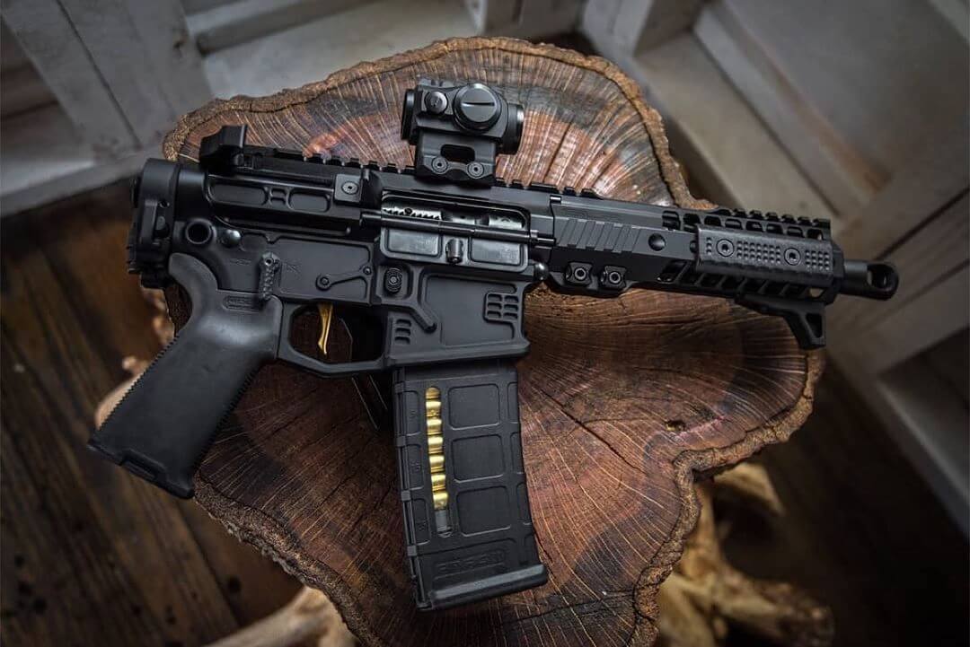 AR Pistol with AR Gold Trigger