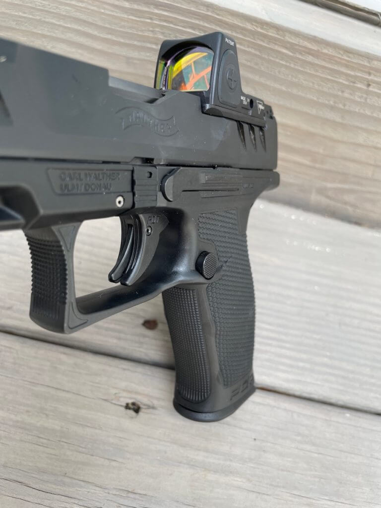 Walther RDS Ergonomics grip on the PDP 4.5".