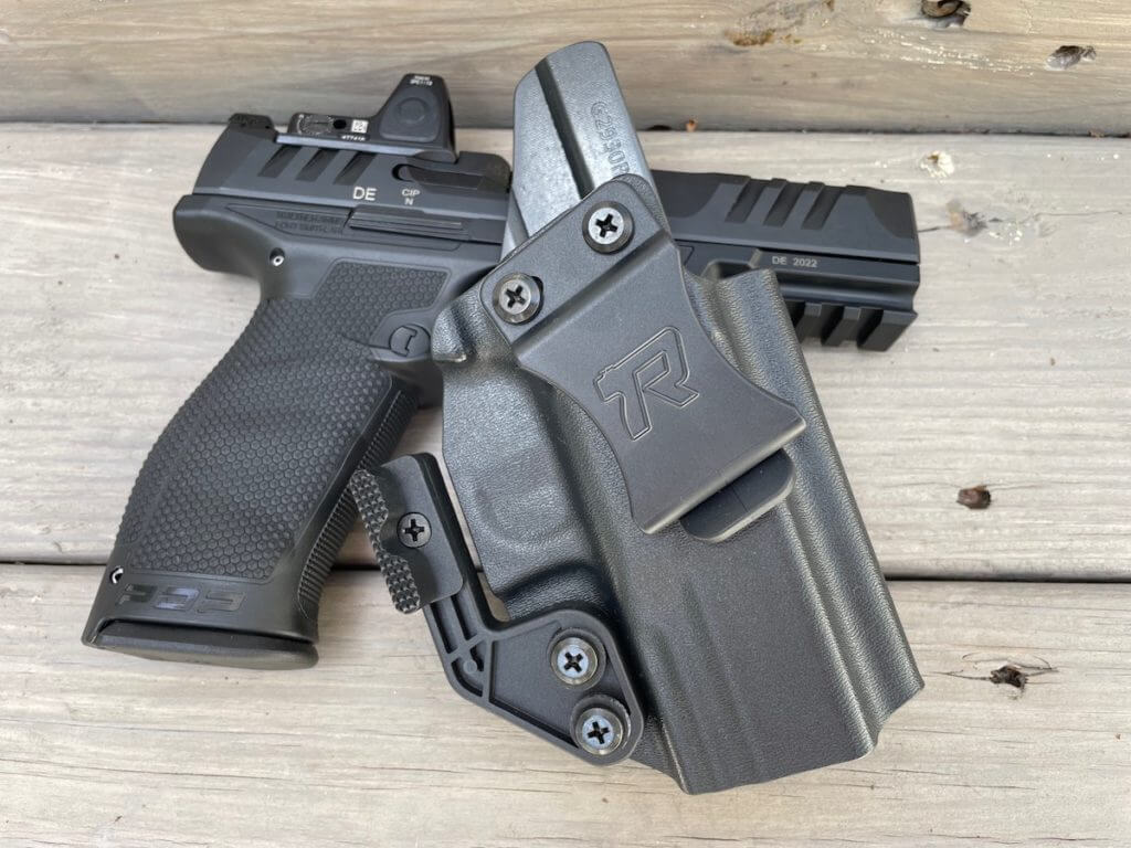 Rounded IWB Kydex holster for Walther PDP 4.5".