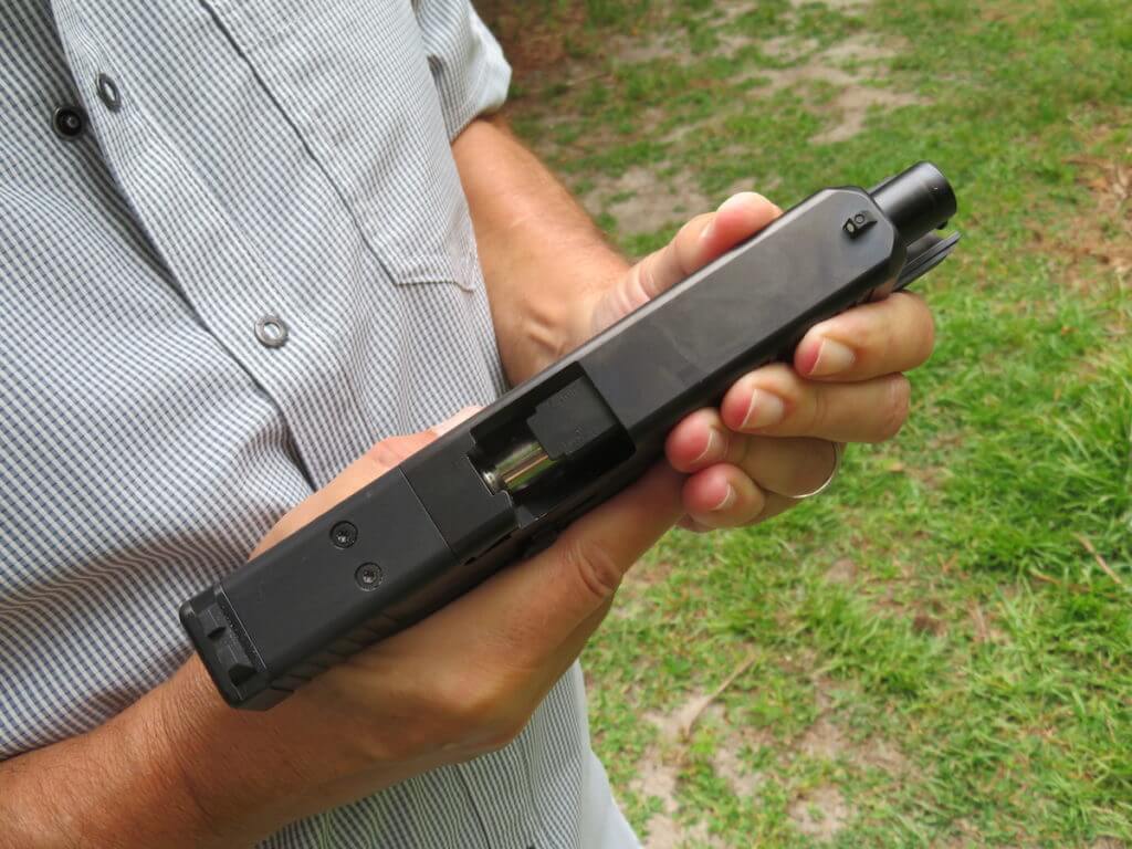 Press check on Glock G21 Gen5.