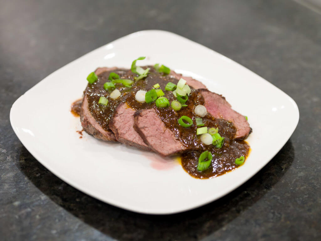 Simple Gourmet: Elk Steak with Black Pepper Sauce (Taiwan-style)