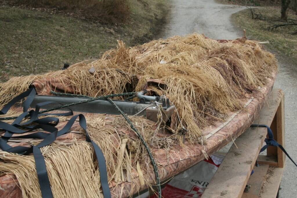 2 - Hunt365 - Duck Boats and Blind Grass