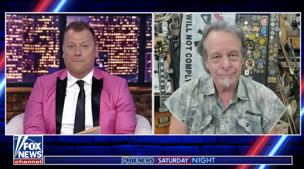 Ted Nugent appeared on Fox News.