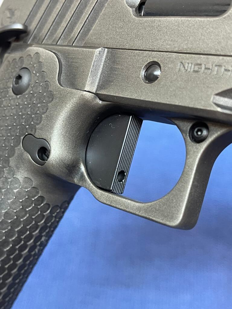 Nighthawk TRS DS trigger guard and flat trigger