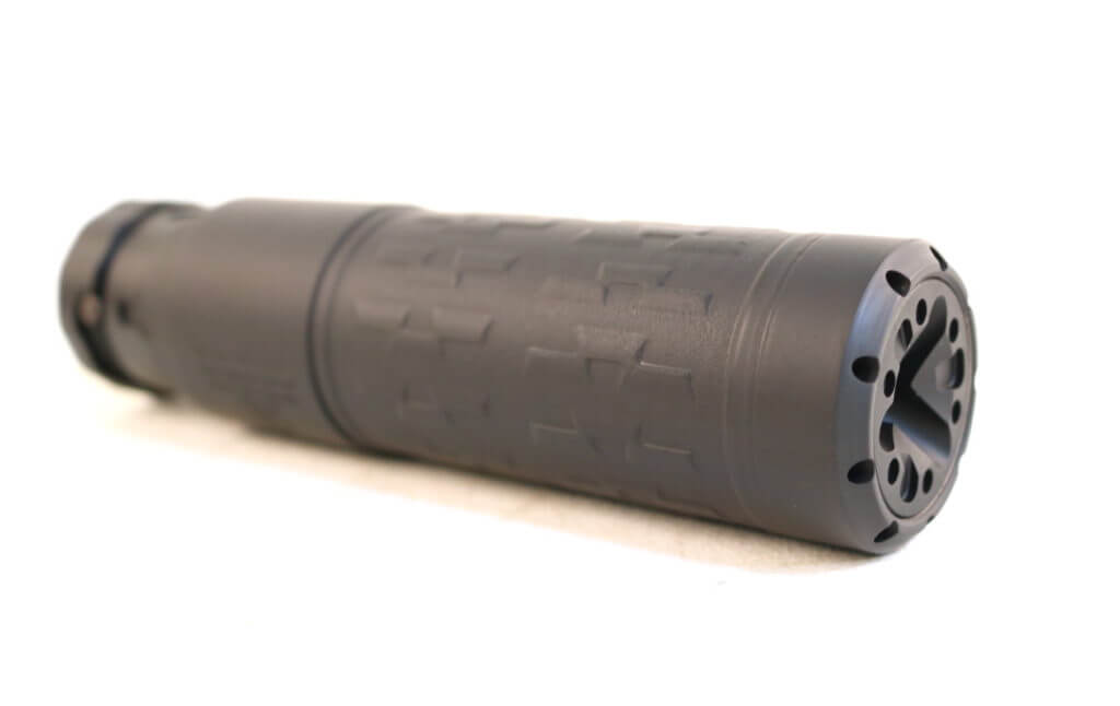 The SilencerCo Velos LBP Sound Suppressor: 