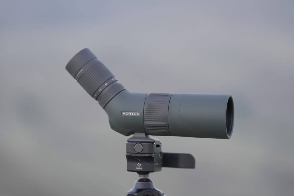 Vortex Razor HD 13-39x56 Spotting Scope on a tripod