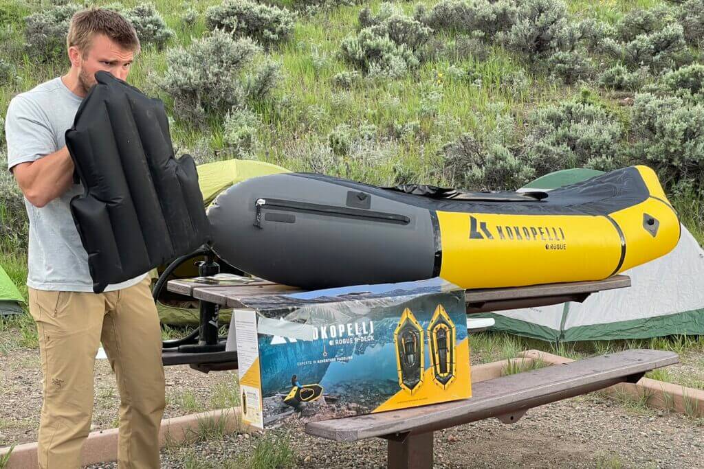 Backcountry Rafting: 9.1lb Kokopelli Rogue R-Deck Packraft Review