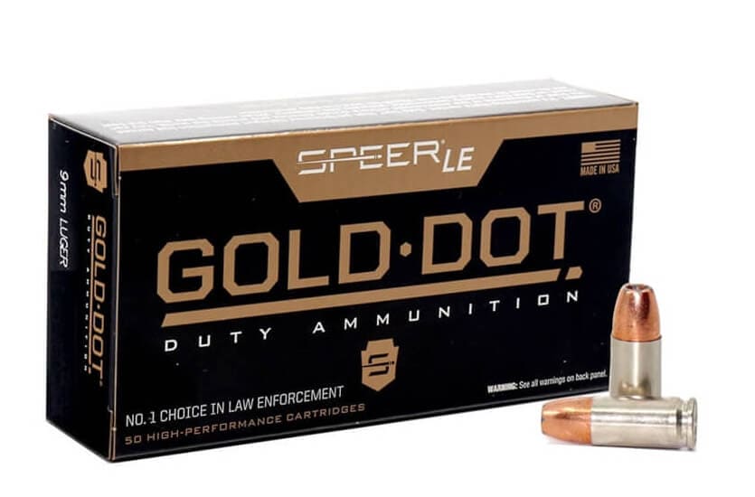 Speer Gold Dot best overall handgun defensive ammo 2026