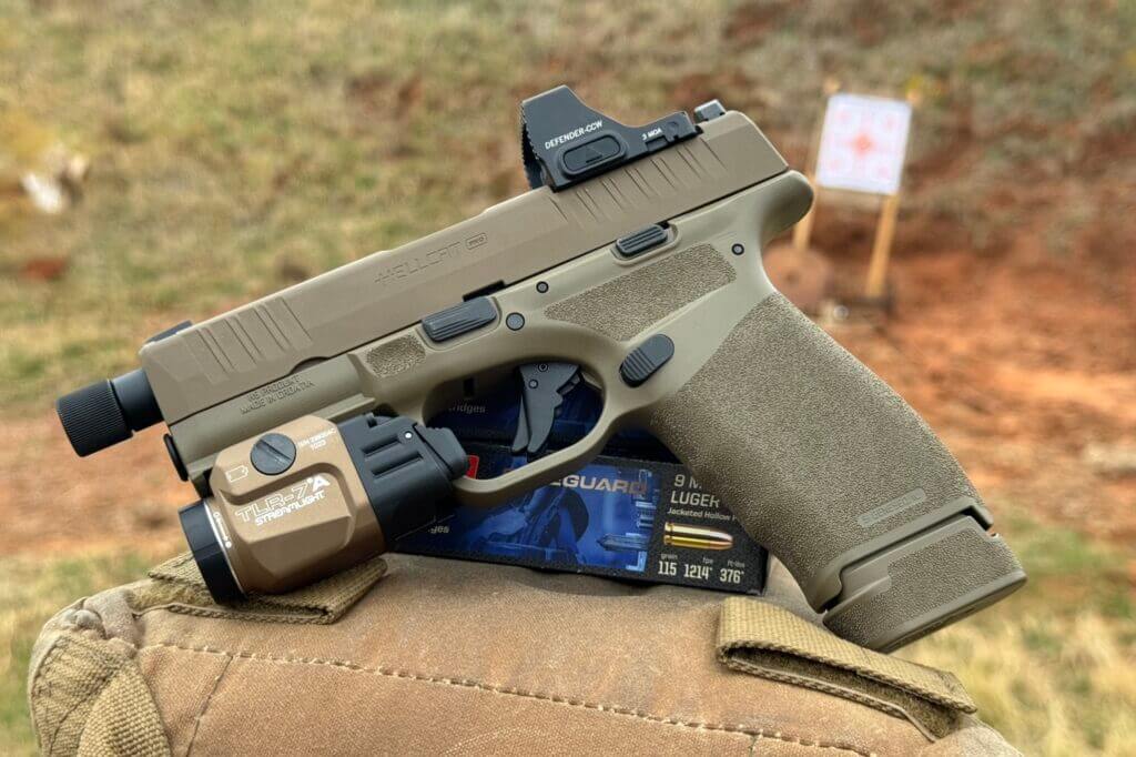 Springfield Armory FDE Hellcat Pro OSP Threaded 9mm Pistol Review