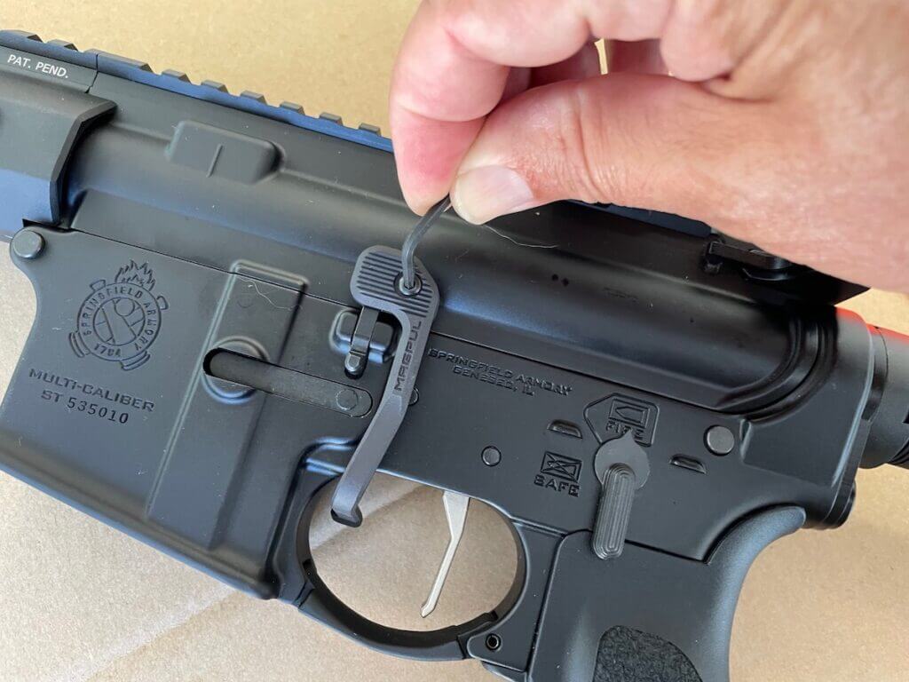 Installing the Magpul B.A.D. Lever 