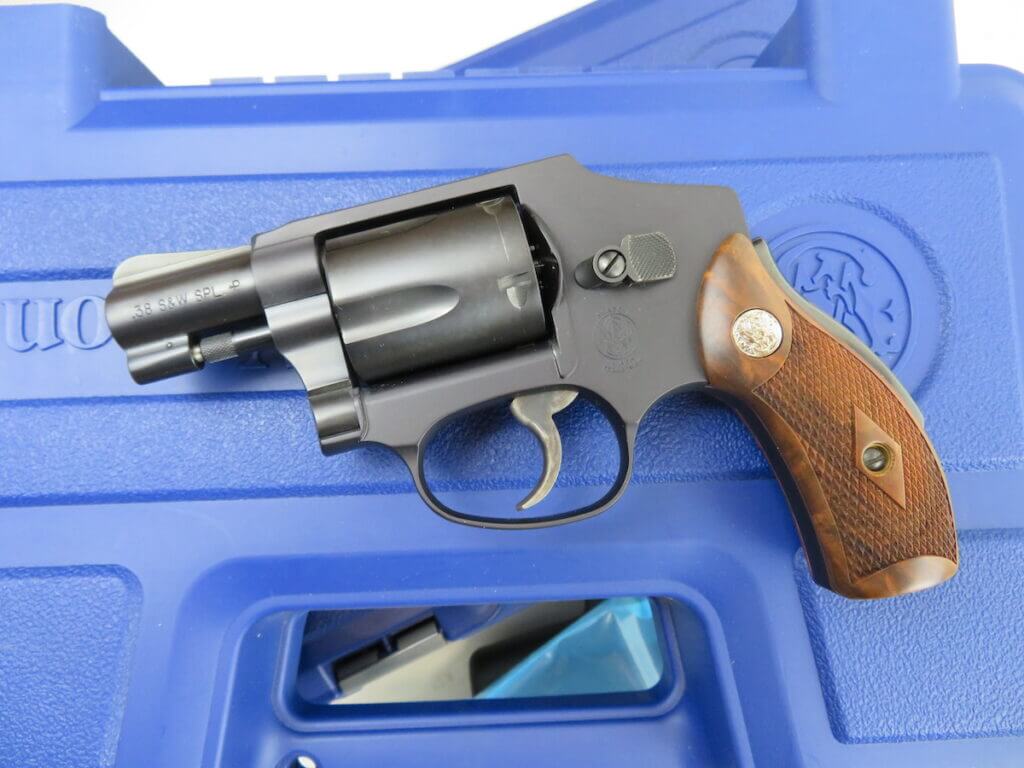 S&W Model 42 double action revolver