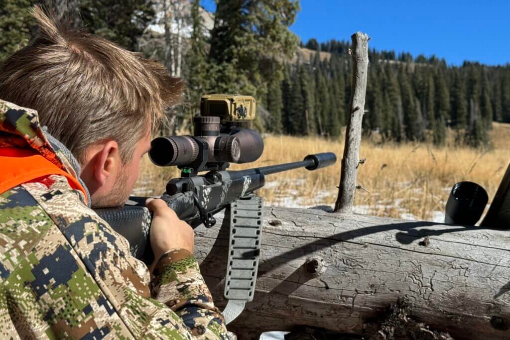 Searching for elk with a very capable rifle setup