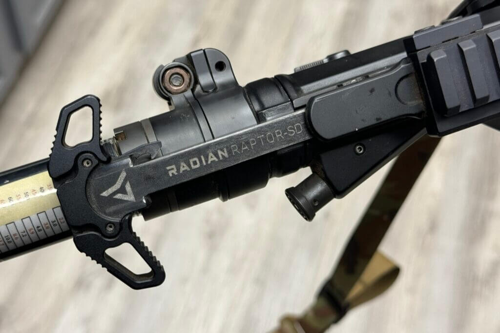 Radian RAPTOR-SD charging handle for AR15's