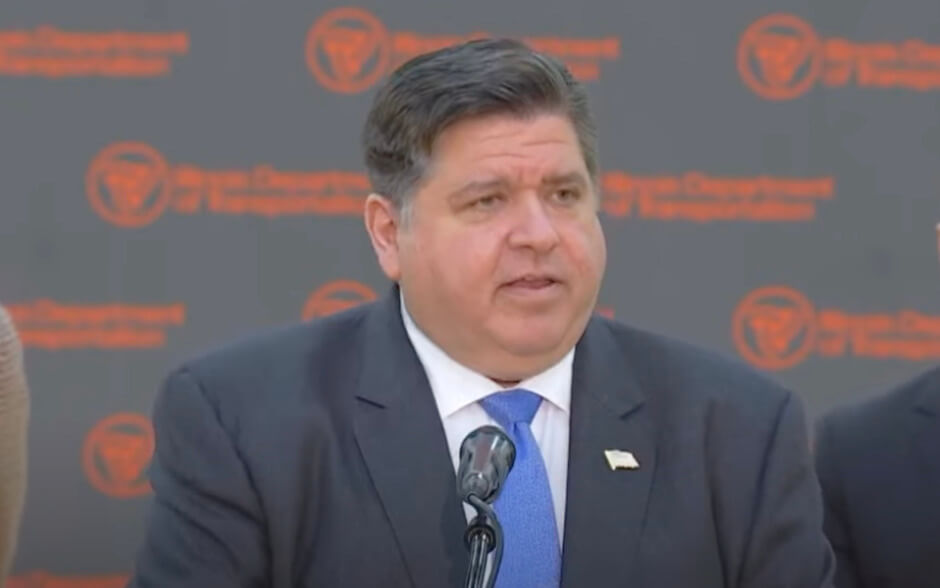 Illinois Gov. J.B. Pritzker.