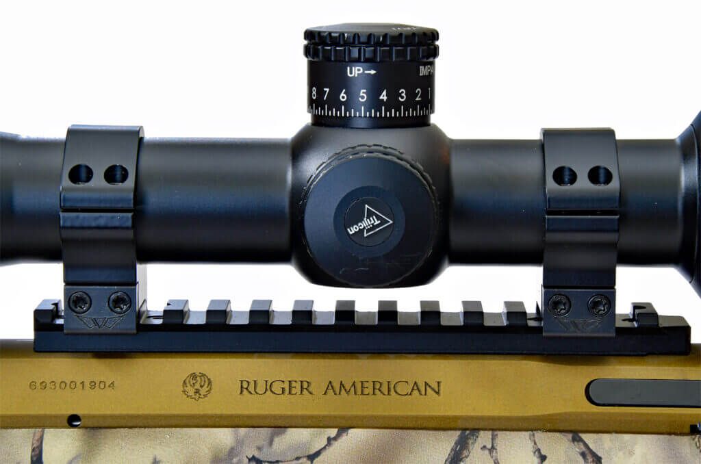 Ruger American Go Wild Rifle in 7mm PRC with Picatinny rail.