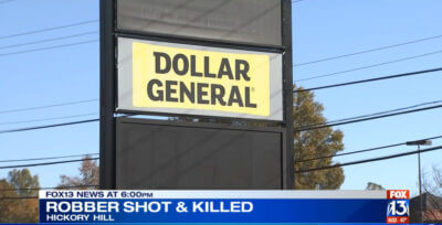 Dollar General Robbers Shot By Armed Citizen