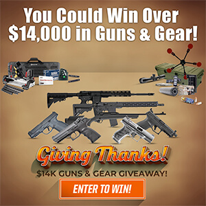 Giving Thanks! $14K Guns & Gear Giveaway from Brand Avalanche