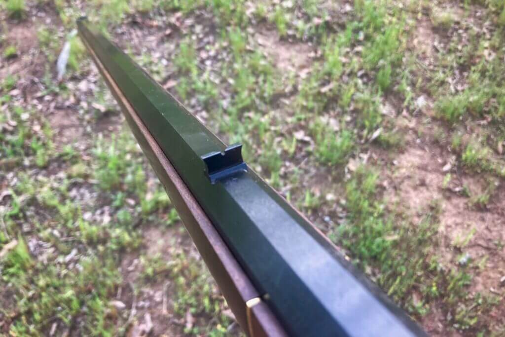 Traditions Kentucky Rifle barrel and rear sight