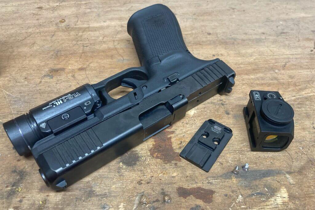 mounting C&H Precision's Duty Optic on Glock 20