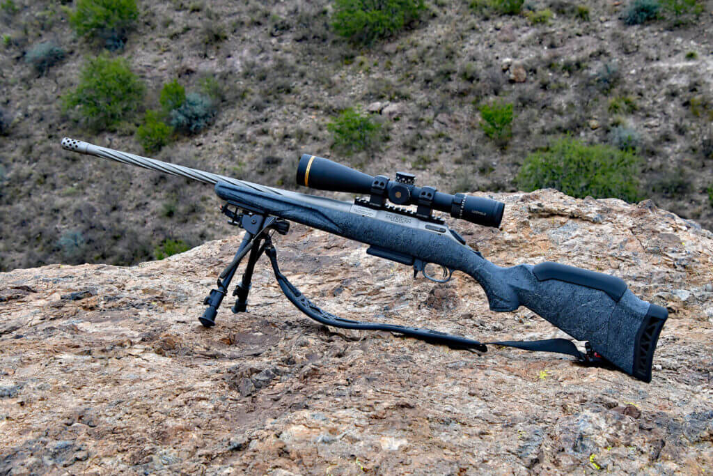 Ruger American Gen 2 Rifle with Harris bipod, west Texas.