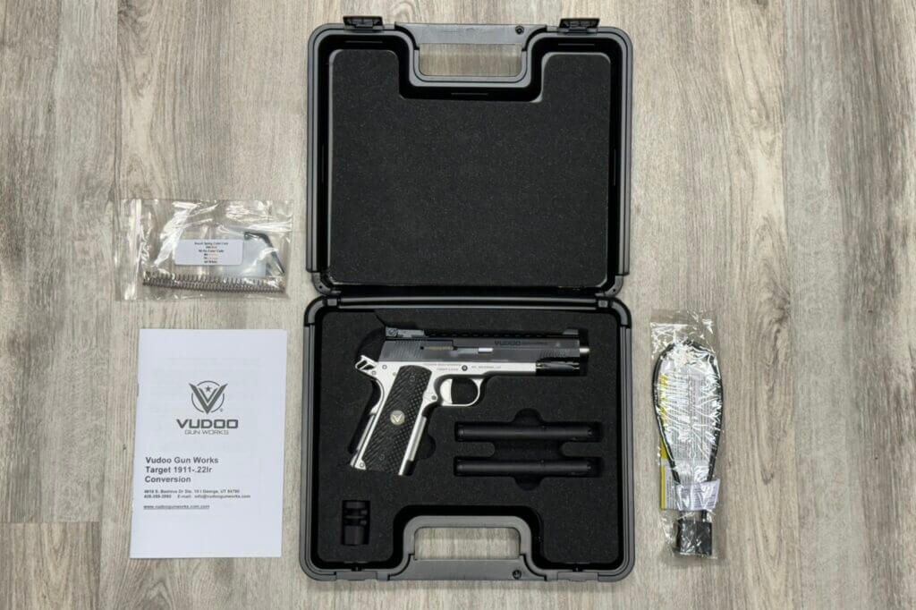 Vudoo Gun Works Target 22LR with all included contents