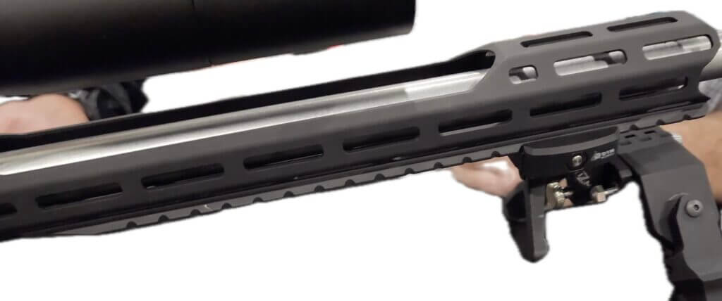 Handguard with cut outs