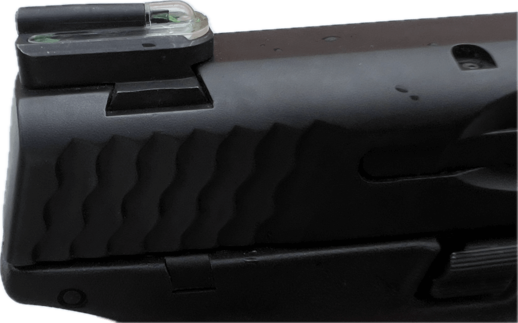 Tritium technology on pistol