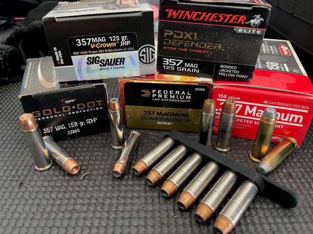 357 magnum ammo offers a variety of load options