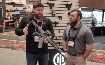 The PWS UXR rifle at SHOT Show 2024.