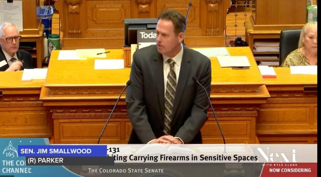 Colorado lawmakers pushing gun control.