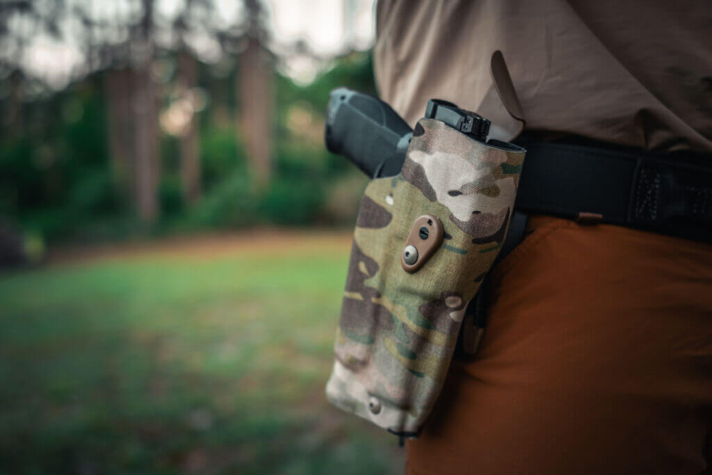 Gun in Safariland holster