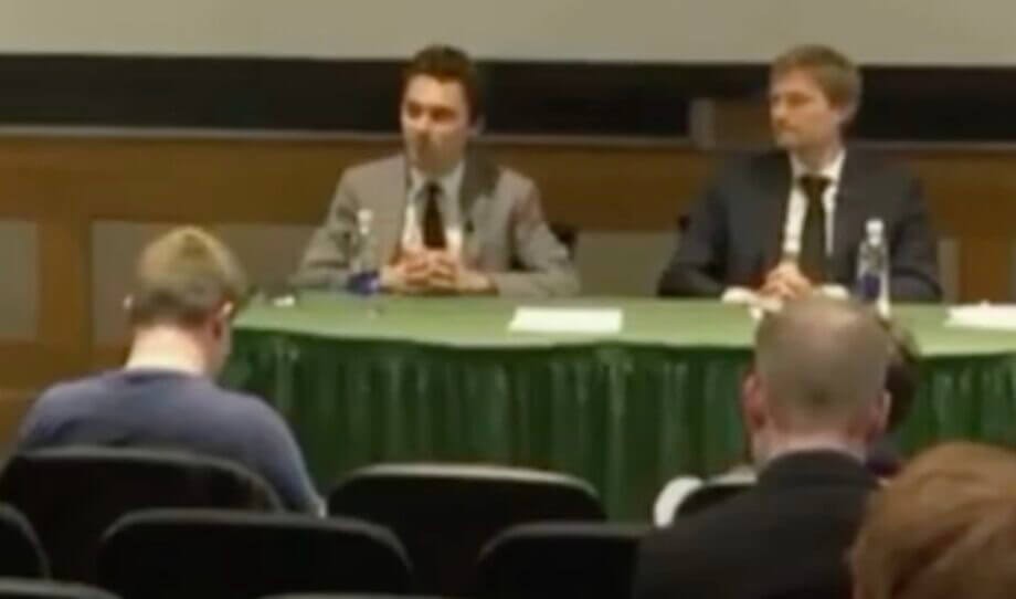 David Hogg gets schooled by Chinese immigrant on gun control.